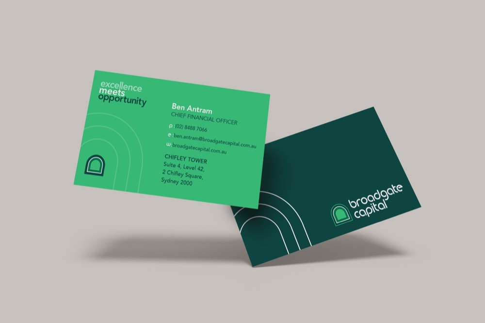 Broadgate Capital business cards