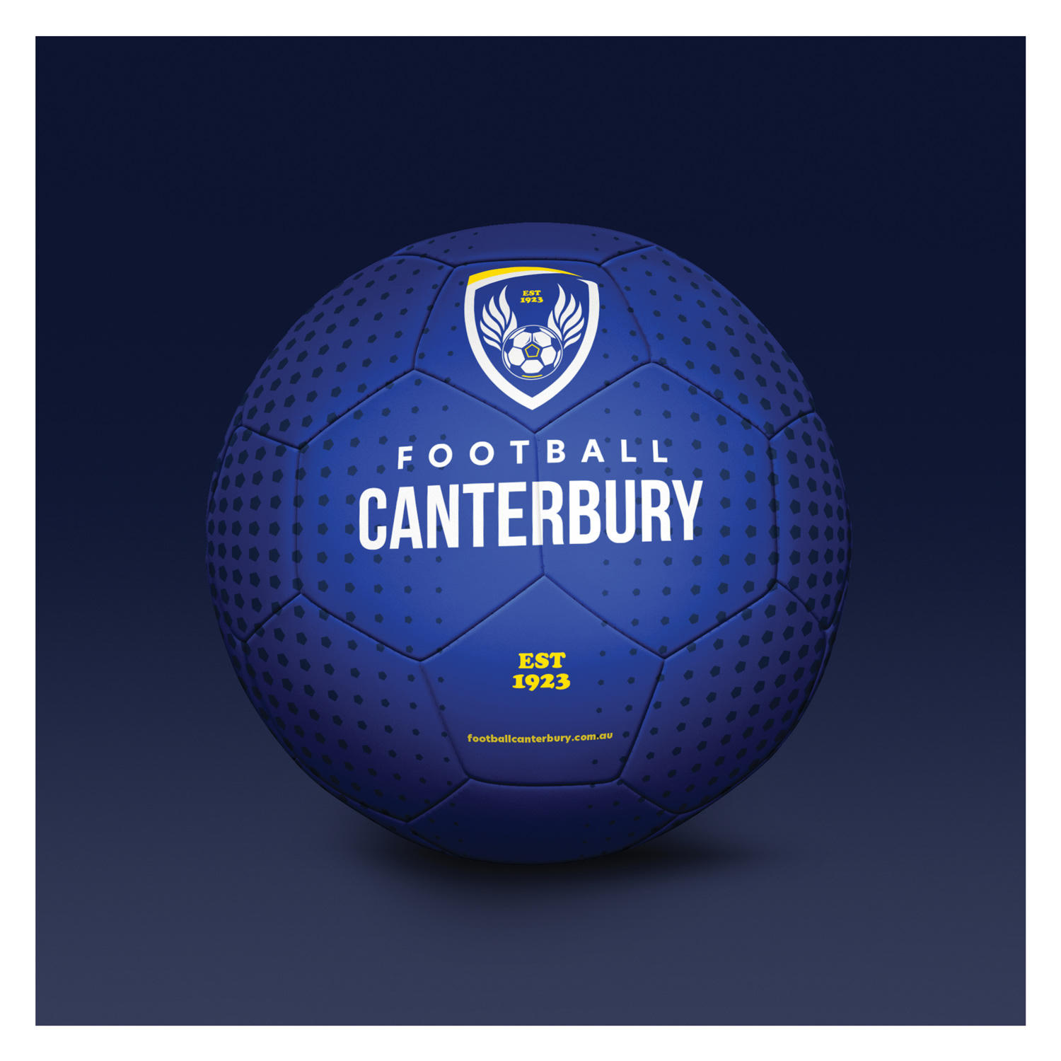 Football Canterbury ball graphic