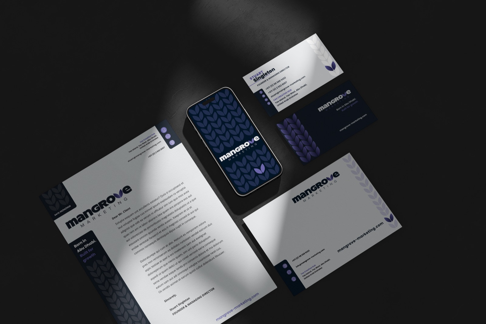 Mangrove Marketing website design